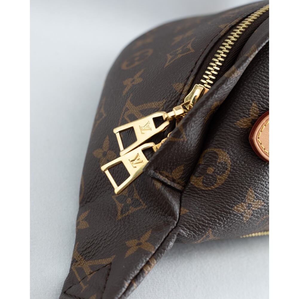 Louis Vuitton Monogram Bum Bag Brown Canvas - date code# MI0210 - Picture 8 of 16